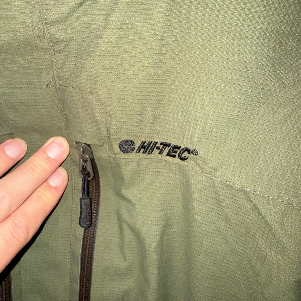 Hi-Tec Green Performance Jacket Lightweight Weatherproof View 4
